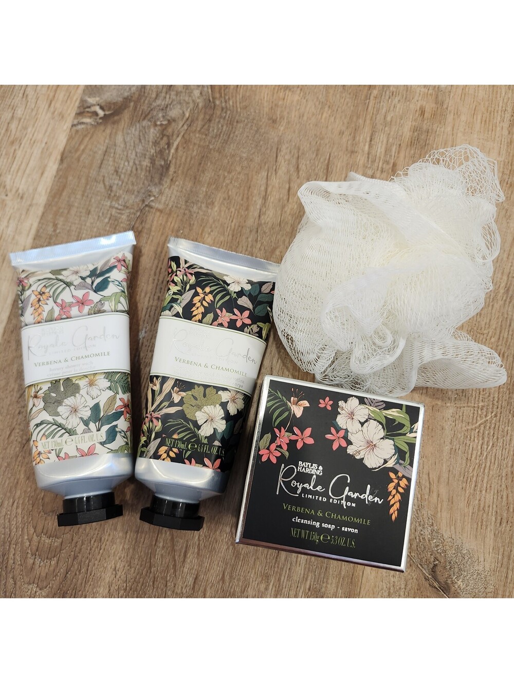 Baylis & Harding Royale Garden Verbena & Chamomile Shower Wash Lotion Bar Soap
